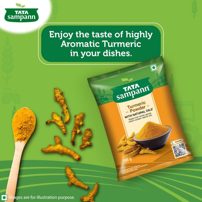 Tata Sampann Indian Spices Turmeric Powder - Image 3